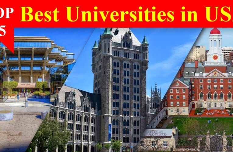 Top 5 Prestigious Universities in the USA: Centers of Excellence and Innovation